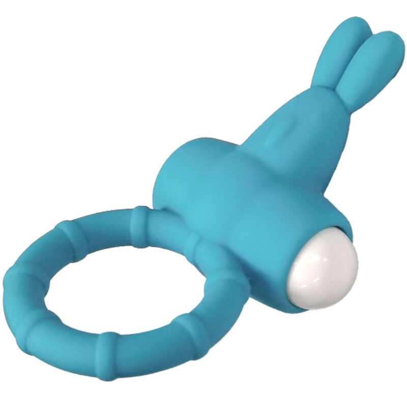 ANELLO PENE VIBRANTE IN SILICONE MS BUNNY VERDE