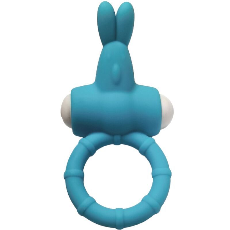 ANELLO PENE VIBRANTE IN SILICONE MS BUNNY VERDE