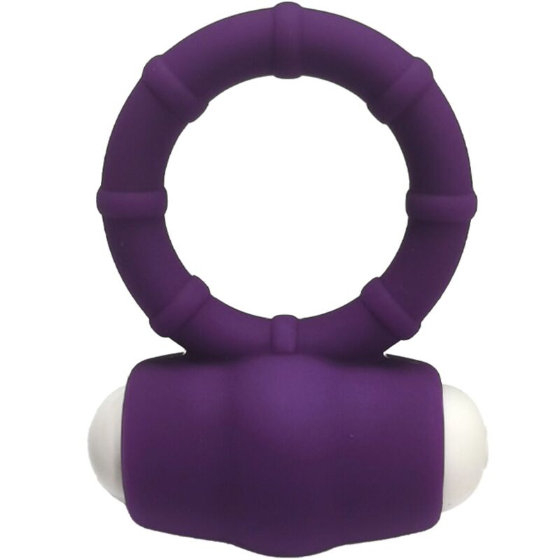 ANELLO PENE VIBRANTE IN SILICONE POWER-O VIOLA