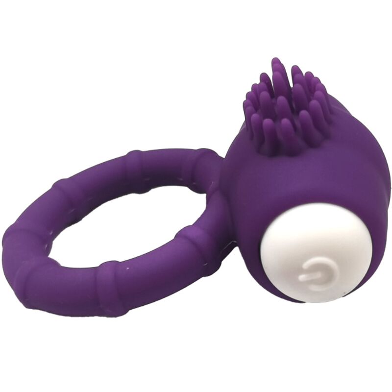 ANELLO PENE VIBRANTE IN SILICONE POWER-O VIOLA