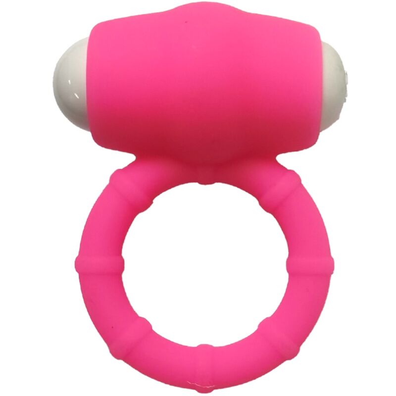 ANELLO PENE VIBRANTE IN SILICONE POWER-O ROSA