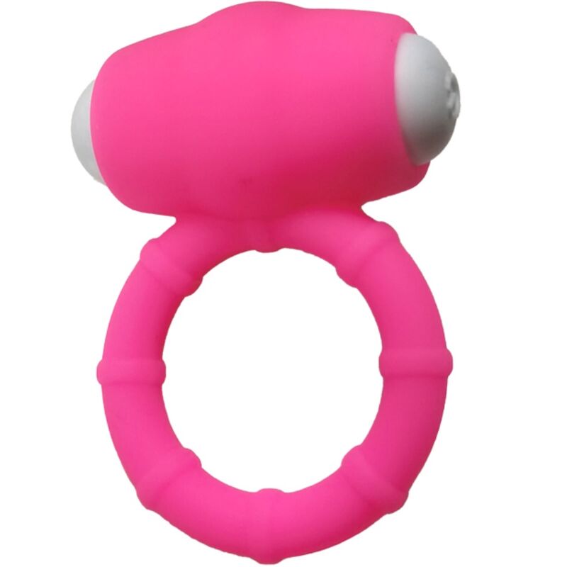 ANELLO PENE VIBRANTE IN SILICONE POWER-O ROSA