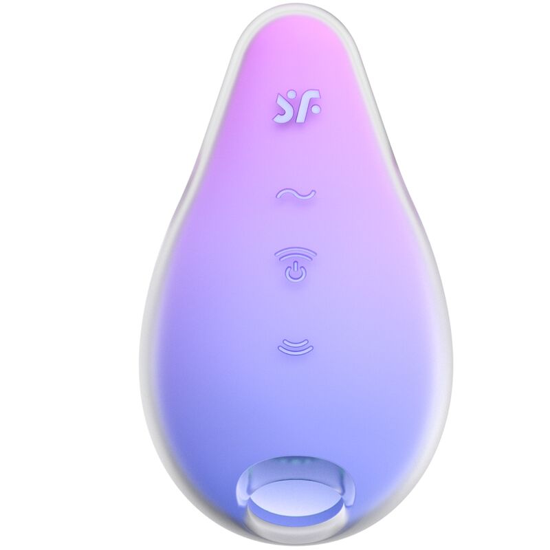 SATISFYER - MERMAID VIBES STIMOLATORE E VIBRATORE  AIR PULSE VIOLA-ROSA