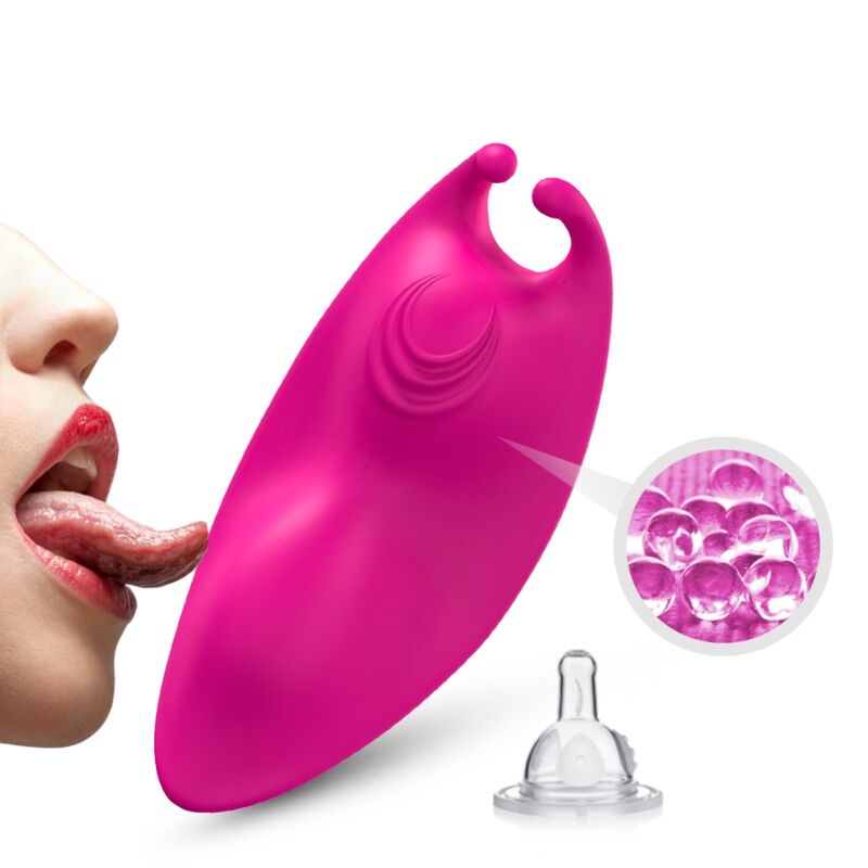 VIBRATORE PANTY DA MUTANDINA E STIMOLATORE G-SPOT CON TELECOMANDO HONEYBEE FUCSIA