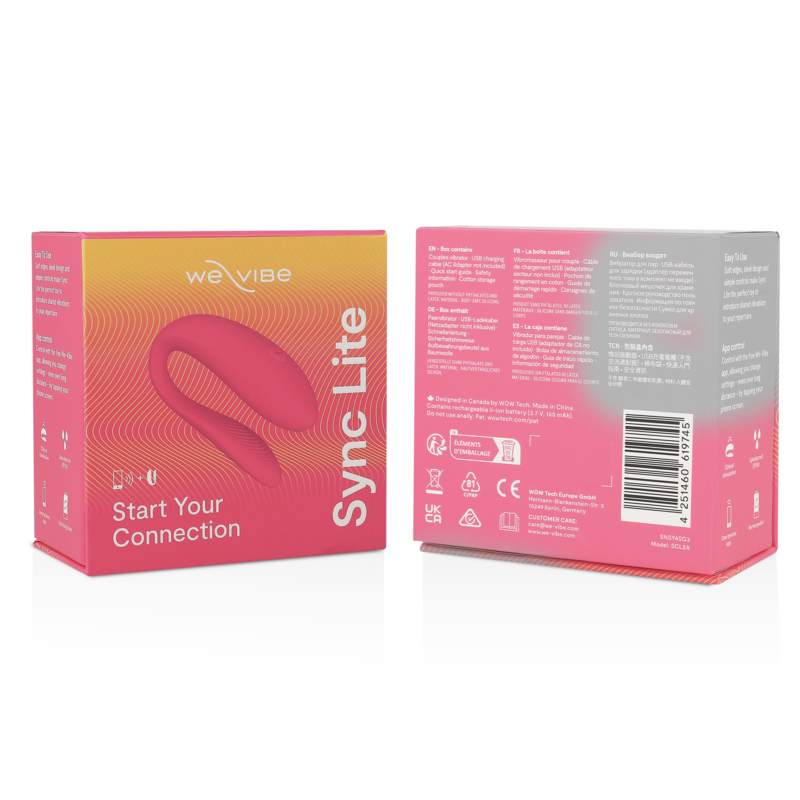 WE-VIBE - STIMOLATORE CLITORIDEO CON APP SYNC LITE ROSA