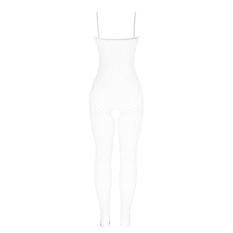 BODYSTOCKING A RETE CROTCHLESS, FIOCCHI ELEGANTI, COMFORT ELASTICO
