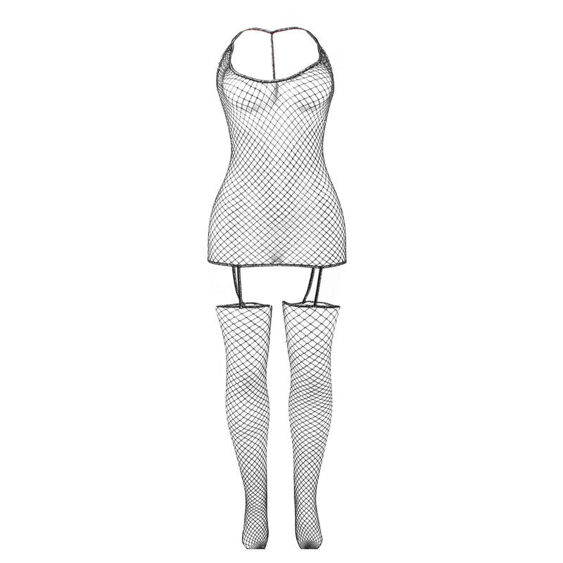 BODYSTOCKING A RETE LUCIDA, DESIGN SEXY E AUDACE, ELASTICO E CONFORTEVOLE