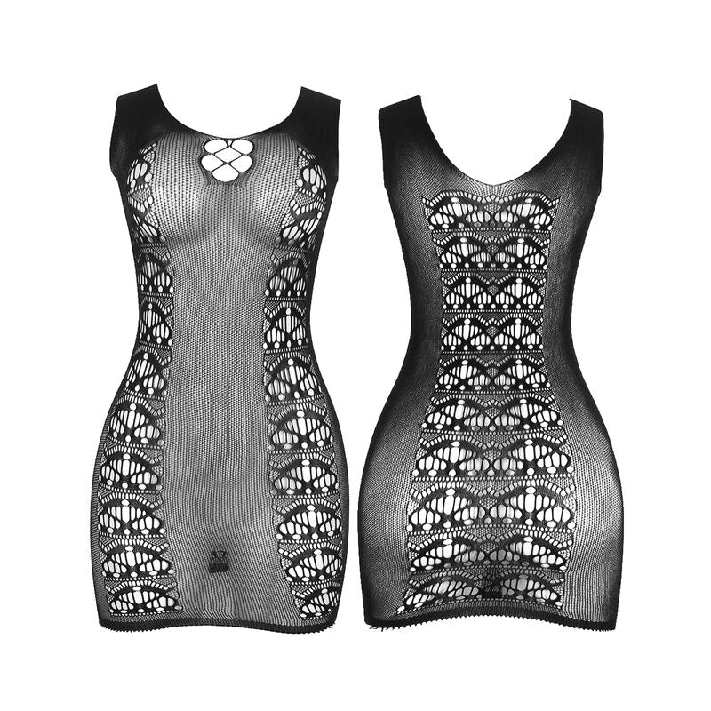 SUBBLIME - ABITO CORTO A RETE ELASTICA NERO T/U 952167