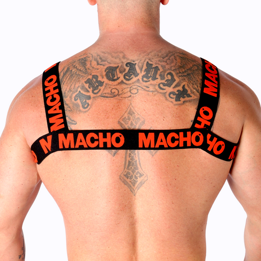MACHO - HARNESS DOPPIO ROSSO