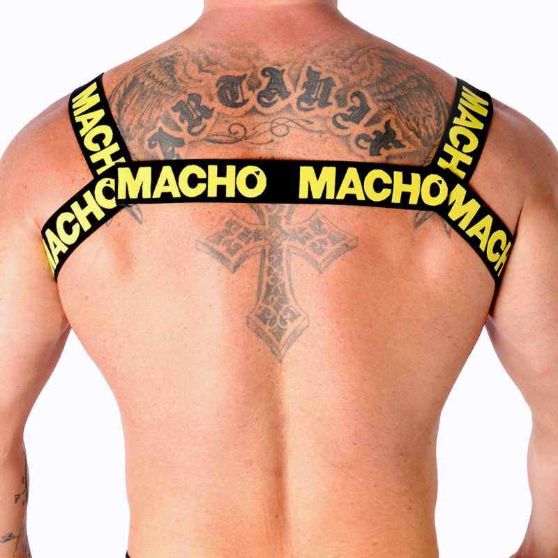 MACHO - HARNESS DOPPIO GIALLO