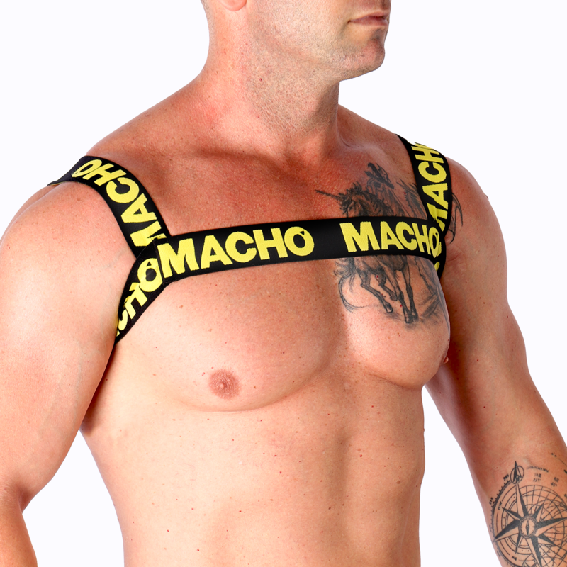 MACHO - HARNESS DOPPIO GIALLO