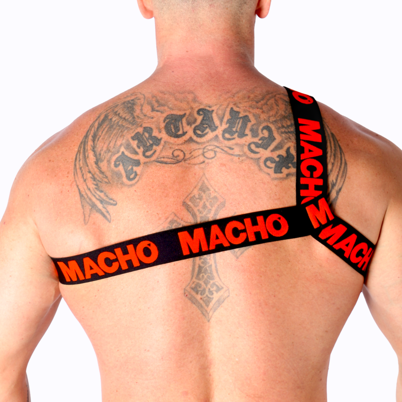 MACHO - ROMANO HARNESS BIANCO S/M
