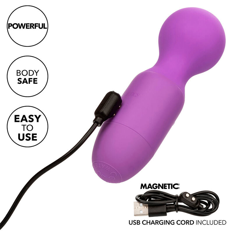 CALEXOTICS - FIRST TIME MASSAGGIATORE RICARICABILE  10 VIBRAZIONI VIOLA