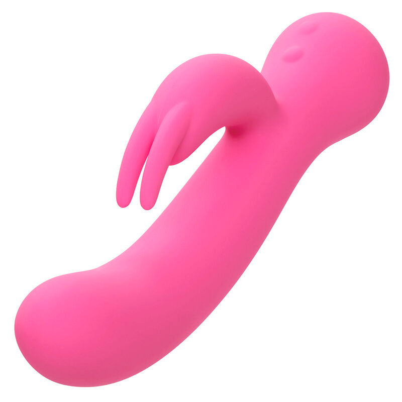 CALEXOTICS - FIRST TIME  VIBRATORE CON RABBIT RICARICABILE ROSA