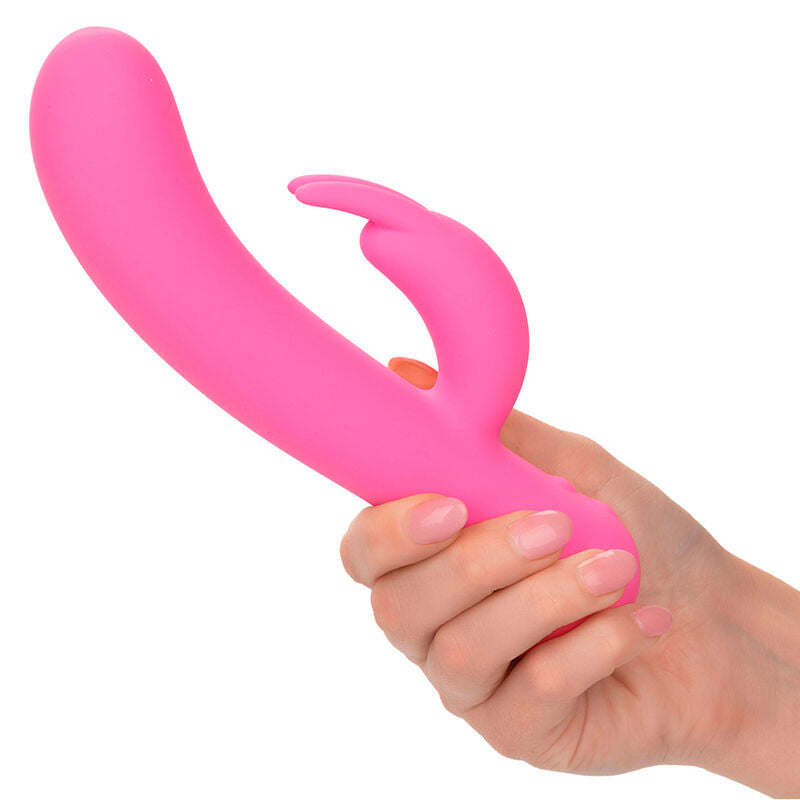 CALEXOTICS - FIRST TIME  VIBRATORE CON RABBIT RICARICABILE ROSA