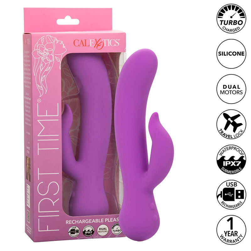 CALEXOTICS - FIRST TIME PLEASER VIBRATORE RICARICABILE VIOLA
