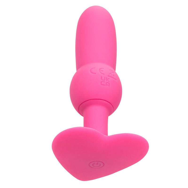 CALEXOTICS - FIRST TIME PLUG ANALE CON PERLINE 10 VIBRAZIONI ROSA