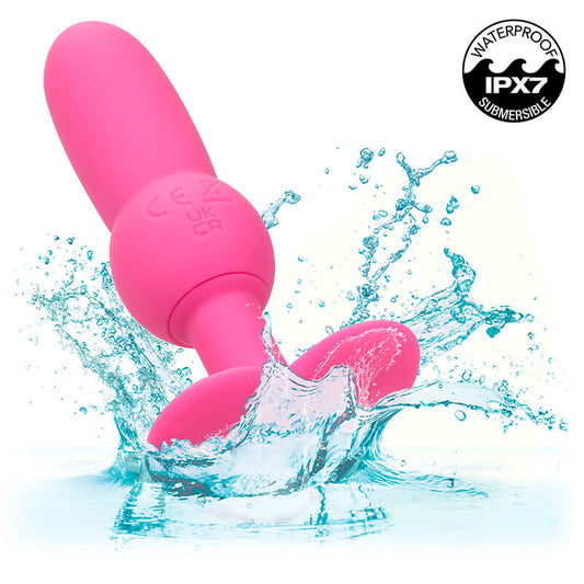 CALEXOTICS - FIRST TIME PLUG ANALE CON PERLINE 10 VIBRAZIONI ROSA