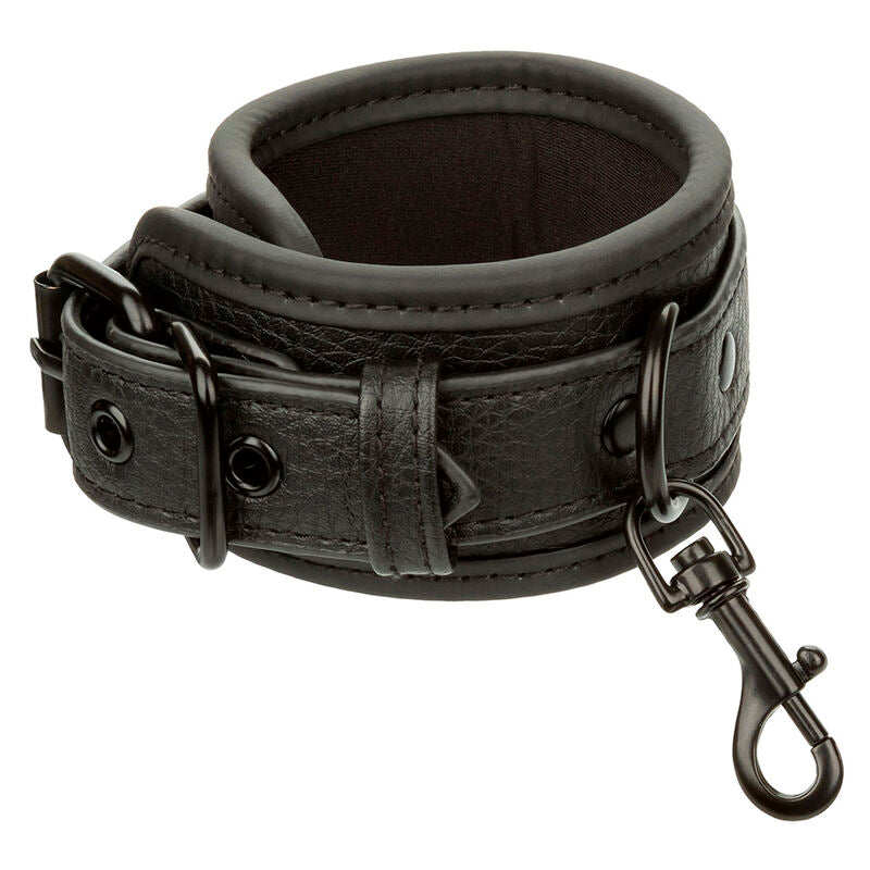 CALEXOTICS NOCTURNAL- CINTURINI DA POLSO IN PELLE  REGOLABILI NERI