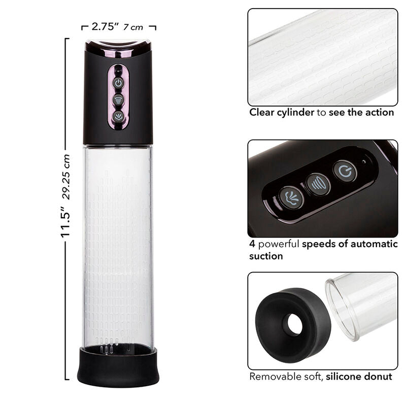 CALEXOTICS - PEAK SUCTION POMPA SVILUPPO PENE 4 VELOCITÀ NERA