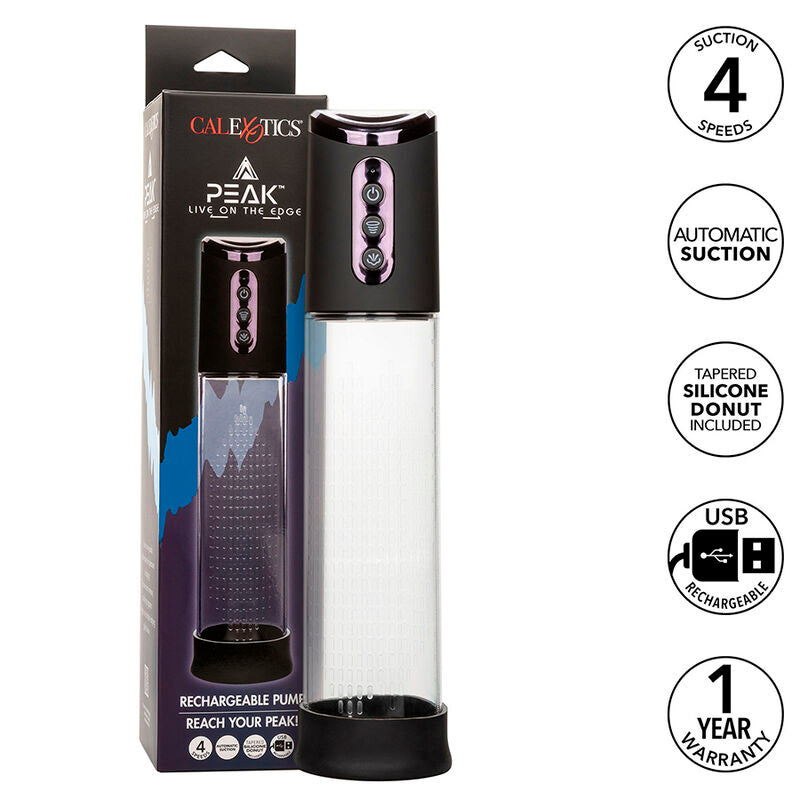 CALEXOTICS - PEAK SUCTION POMPA SVILUPPO PENE 4 VELOCITÀ NERA