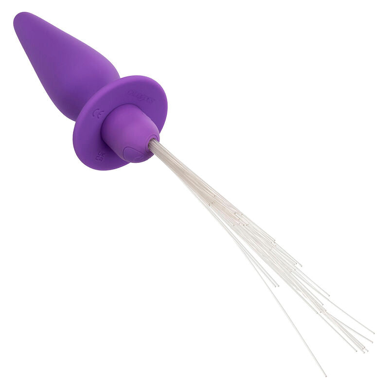 CALEXOTICS - SOUTHERN LIGHTS PLUG ANALE ILLUMINANTE 10 VIBRAZIONI SILICONE VIOLA