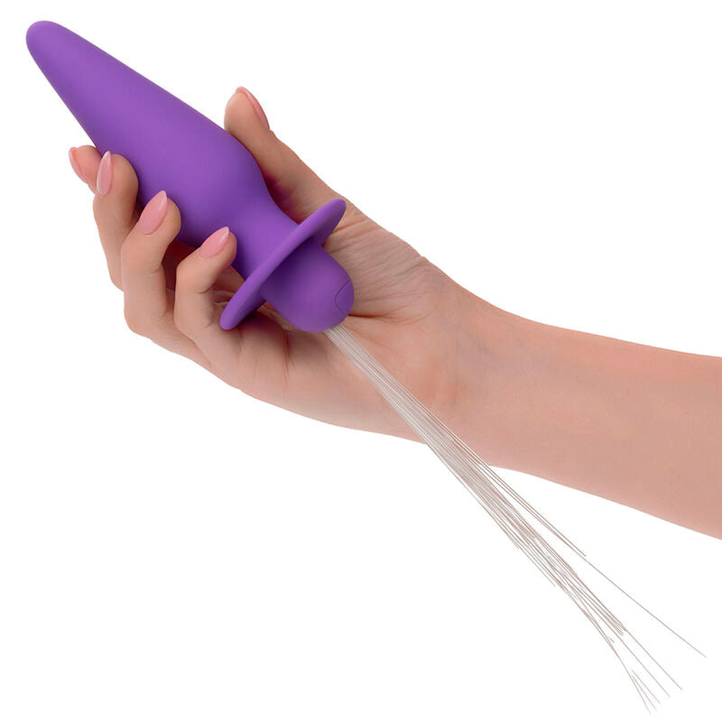 CALEXOTICS - SOUTHERN LIGHTS PLUG ANALE ILLUMINANTE 10 VIBRAZIONI SILICONE VIOLA