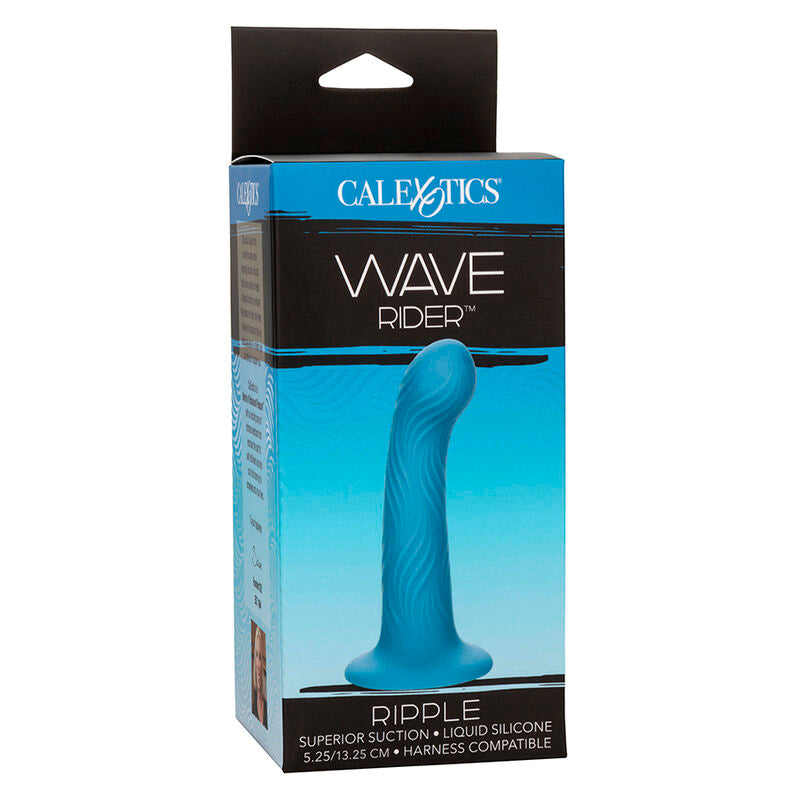 CALEXOTICS - PLUG ANALE WAVE RIDER RIPPLE BLU