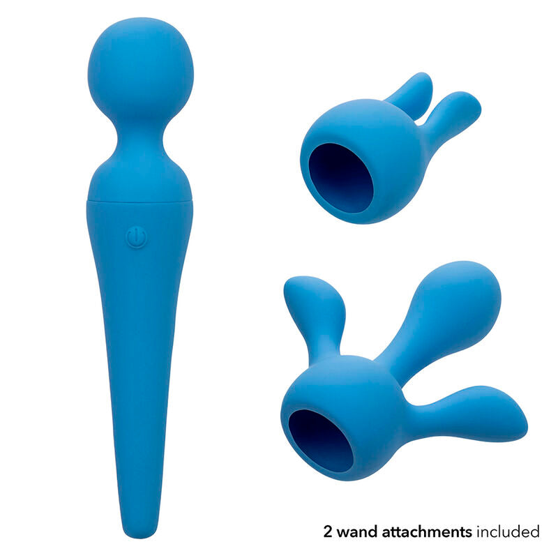 CALEXOTICS - COUTURE KIT VIBRATORE WAND 10 VELOCITA' BLU