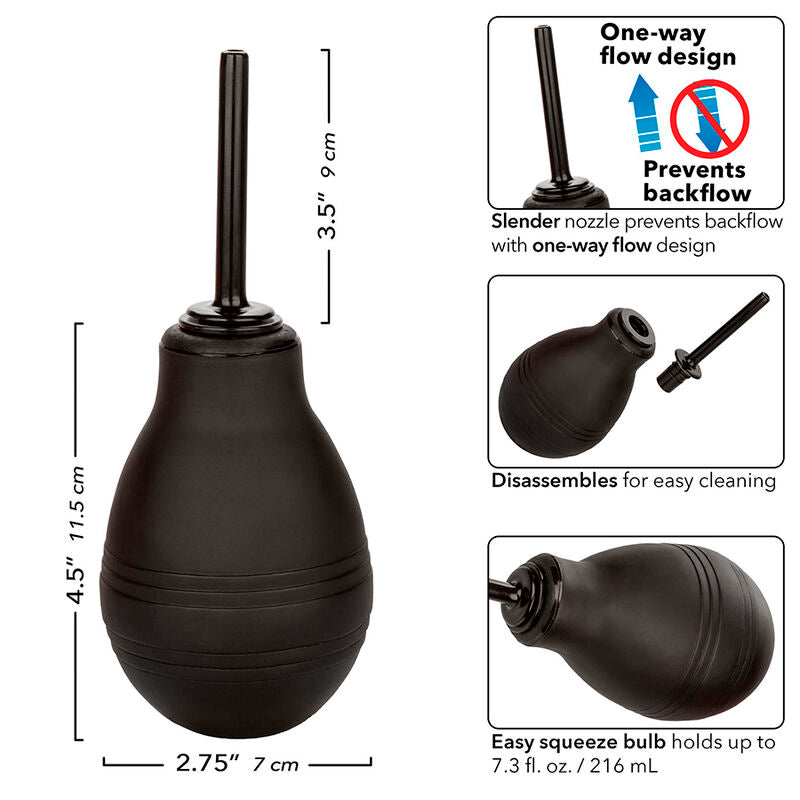 DOCCIA ANALE UNIDIREZIONALE NERA