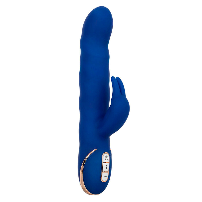CALEXOTICS - JACK RABBIT  WAVE MOTION VIBRATORE CON RABBIT BLU