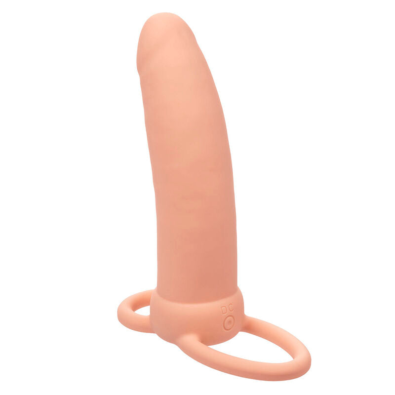 CALEXOTICS - MAXX THICK DUAL PENETRATOR PROLUNGA  10 VIBRAZIONI NUDE