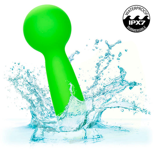 CALEXOTICS - NEON VIBES THE BUBBLY VIBE  MINI MASSAGGIATORE  10 VIBRAZIONI VERDE