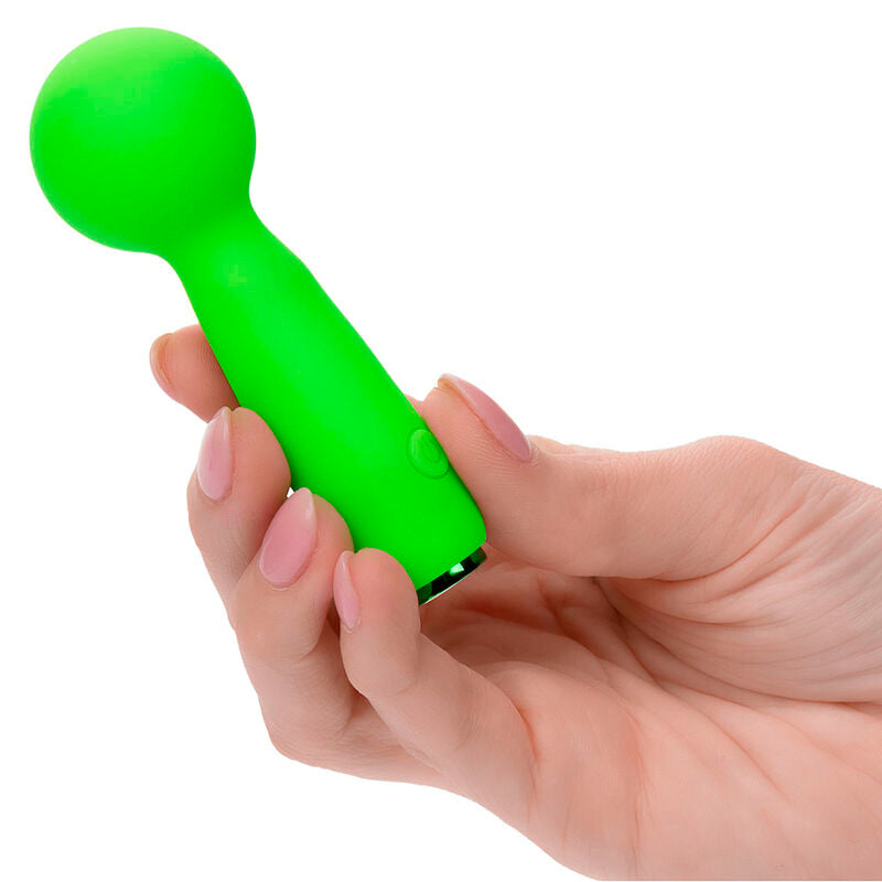 CALEXOTICS - NEON VIBES THE BUBBLY VIBE  MINI MASSAGGIATORE  10 VIBRAZIONI VERDE