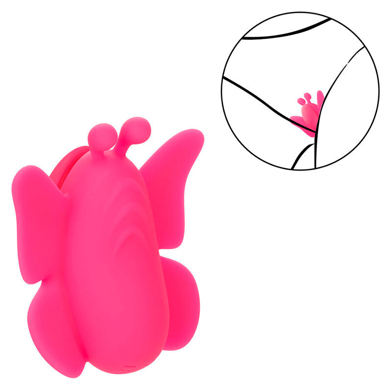 CALEXOTICS - NEON VIBES THE FLUTTER VIBE STIMOLATORE 10 VIBRAZIONI ROSA