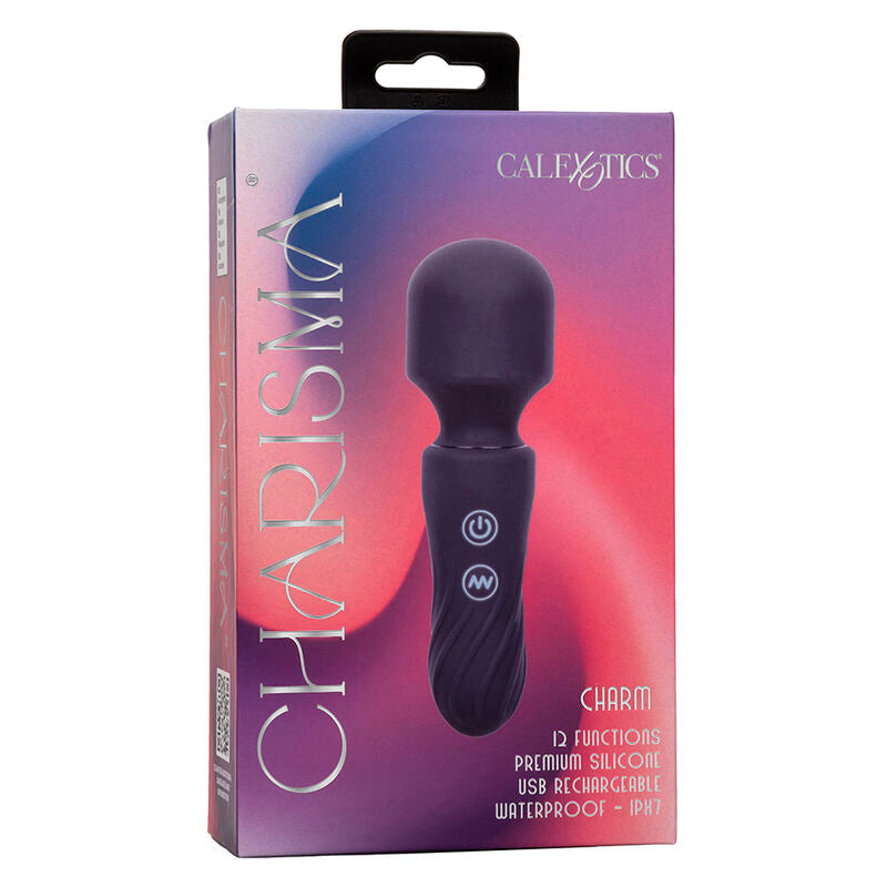 CALEXOTICS - CHARISMA CHARM  MASSAGGIATORE 12 FUNZIONI VIOLA