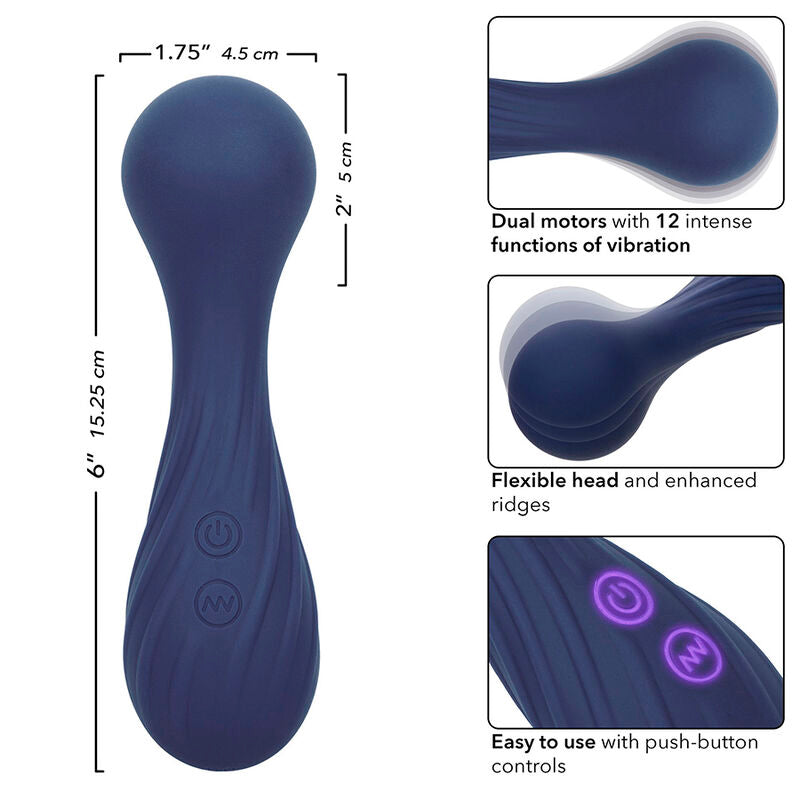 CALEXOTICS - CHARISMA TEMPTATION  MASSAGGIATORE 12 FUNZIONI VIOLA