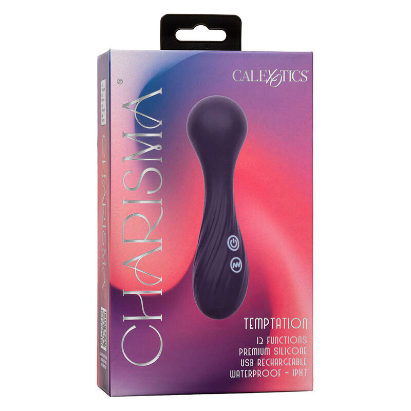 CALEXOTICS - CHARISMA TEMPTATION  MASSAGGIATORE 12 FUNZIONI VIOLA