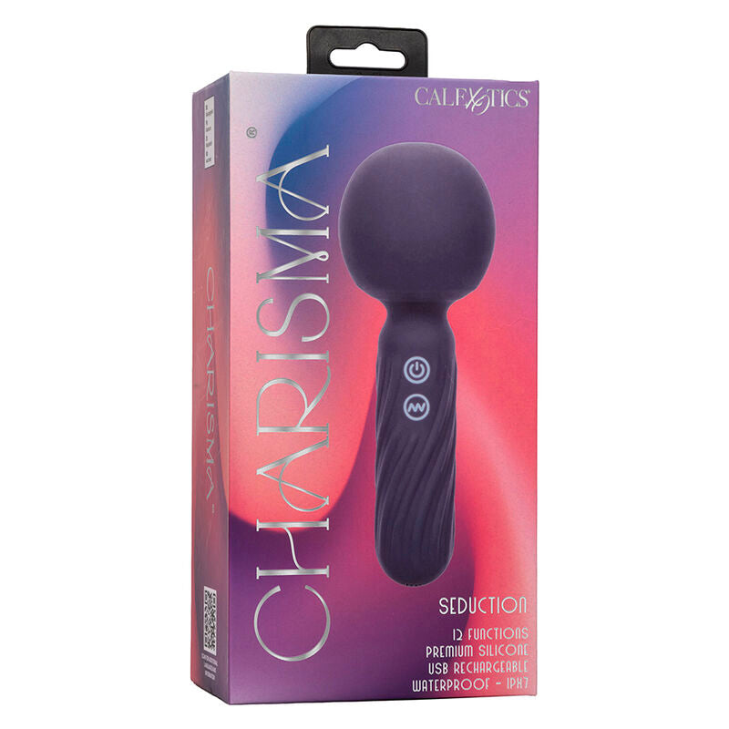 MASSAGGIATORE WAND 12 FUNZIONI CHARISMA SEDUCTION VIOLA