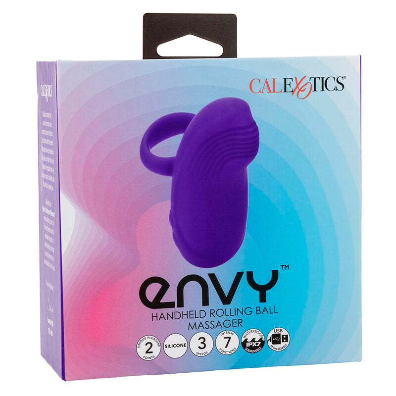 CALEXOTICS - ENVY MASSAGGIATORE PALMARE  7 VIBRAZIONI VIOLA