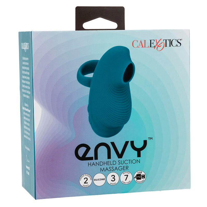 CALEXOTICS - ENVY MASSAGGIATORE PALMARE  7 VIBRAZIONI BLU