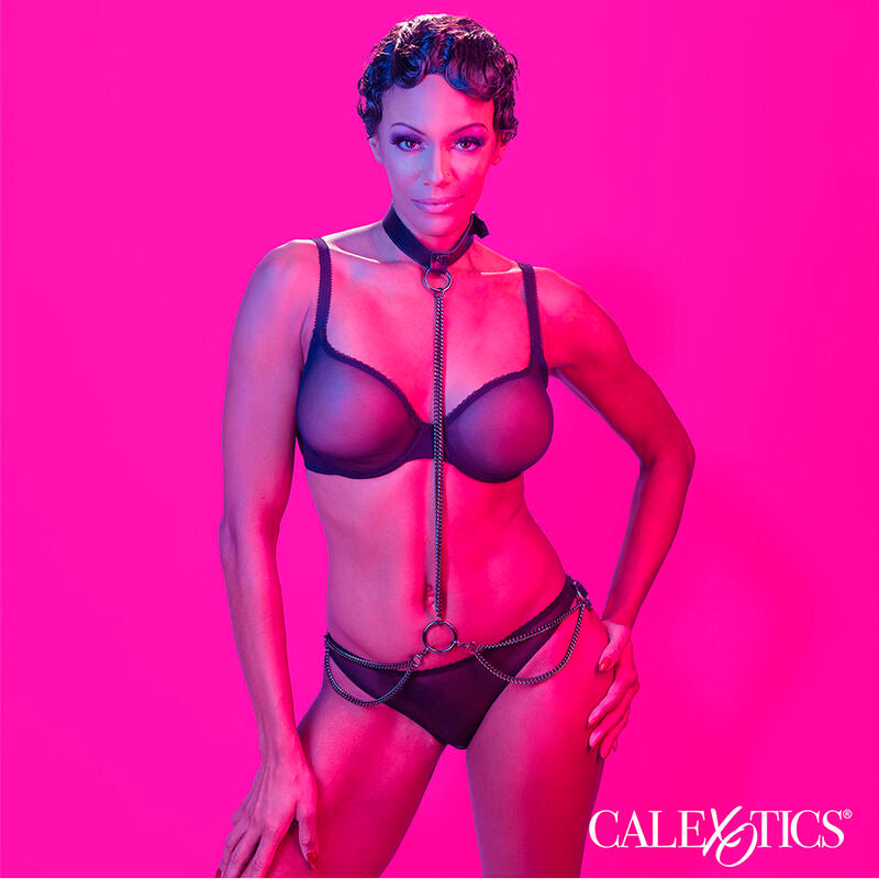 CALEXOTICS - EUPHORIA COLLARE E GUINZAGLIO CON CATENA