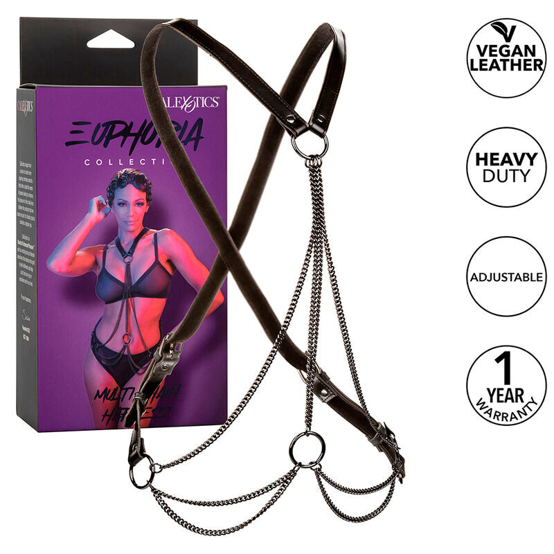 CALEXOTICS - EUPHORIA HARNESS MULTI CATENA PREMIUM