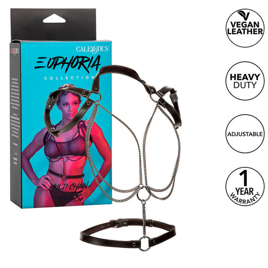 CALEXOTICS - EUPHORIA HARNESS  MULTI CATENA PREMIUM