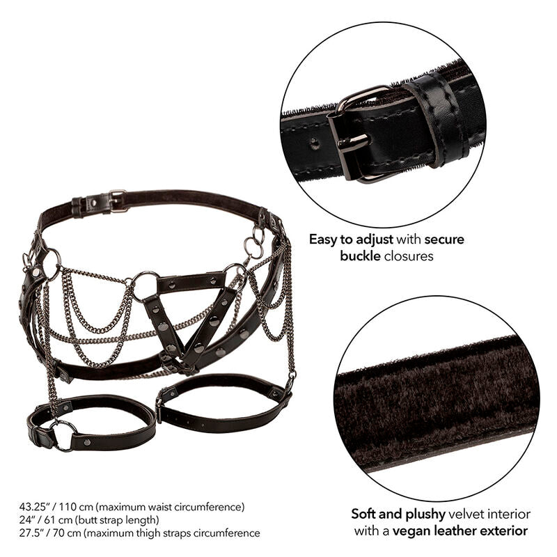 CALEXOTICS - EUPHORIA HARNESS MULTI CATENA PREMIUM