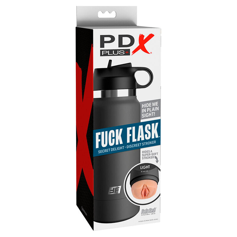 PDX PLUS - FUCK FLASK MODEL 2 MASTURBATORE A FORMA DI BOTTIGLIA CON VAGINA