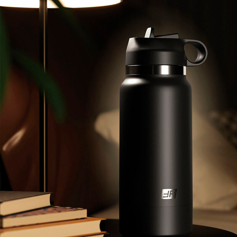 PDX PLUS - MASTURBATORE DESIGN DISCRETO A FORMA DI BOTTIGLIA FAP FLASK TRASPARENTE