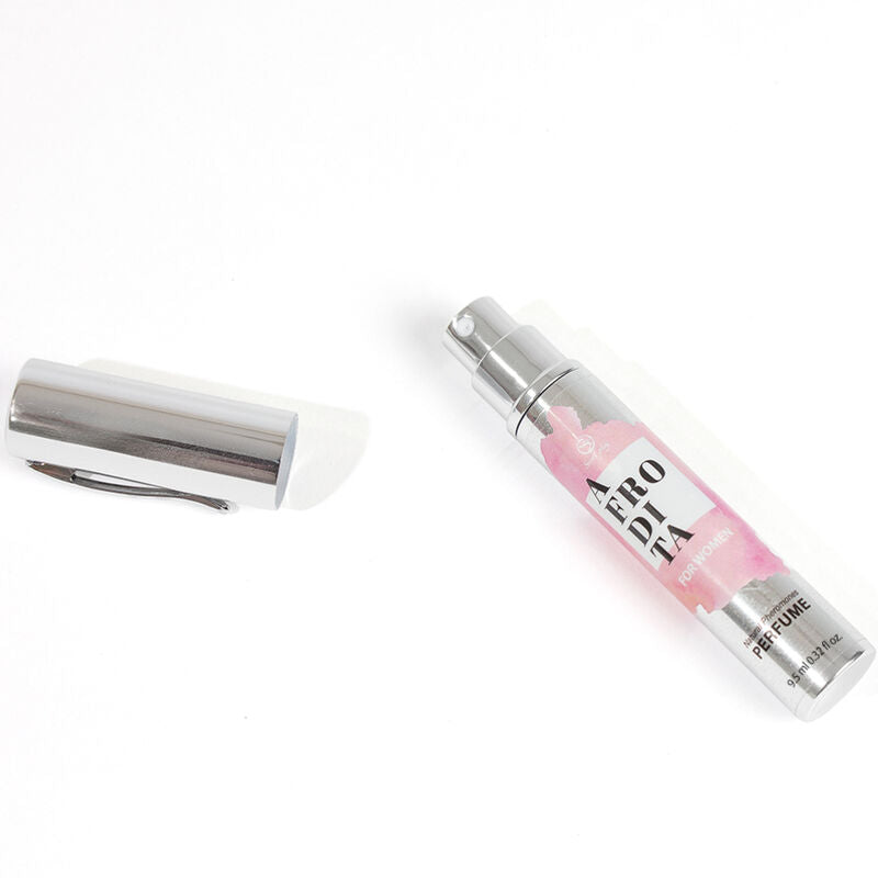 SECRETPLAY - AFRODITA PROFUMO SPRAY AI FEROMONI FORMATO DA VIAGGIO DONNA 9,5 ML