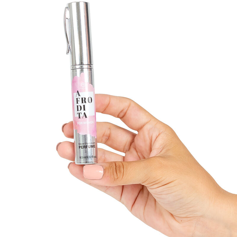 SECRETPLAY - AFRODITA PROFUMO SPRAY AI FEROMONI FORMATO DA VIAGGIO DONNA 9,5 ML