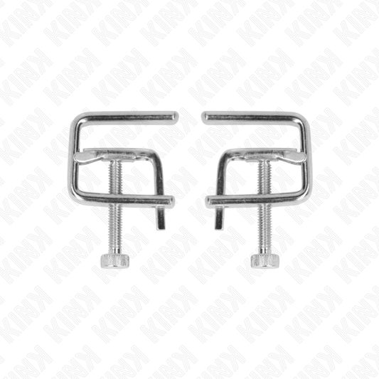 KINK - MORSETTI PER CAPEZZOLI A VITE COLOR ARGENTO